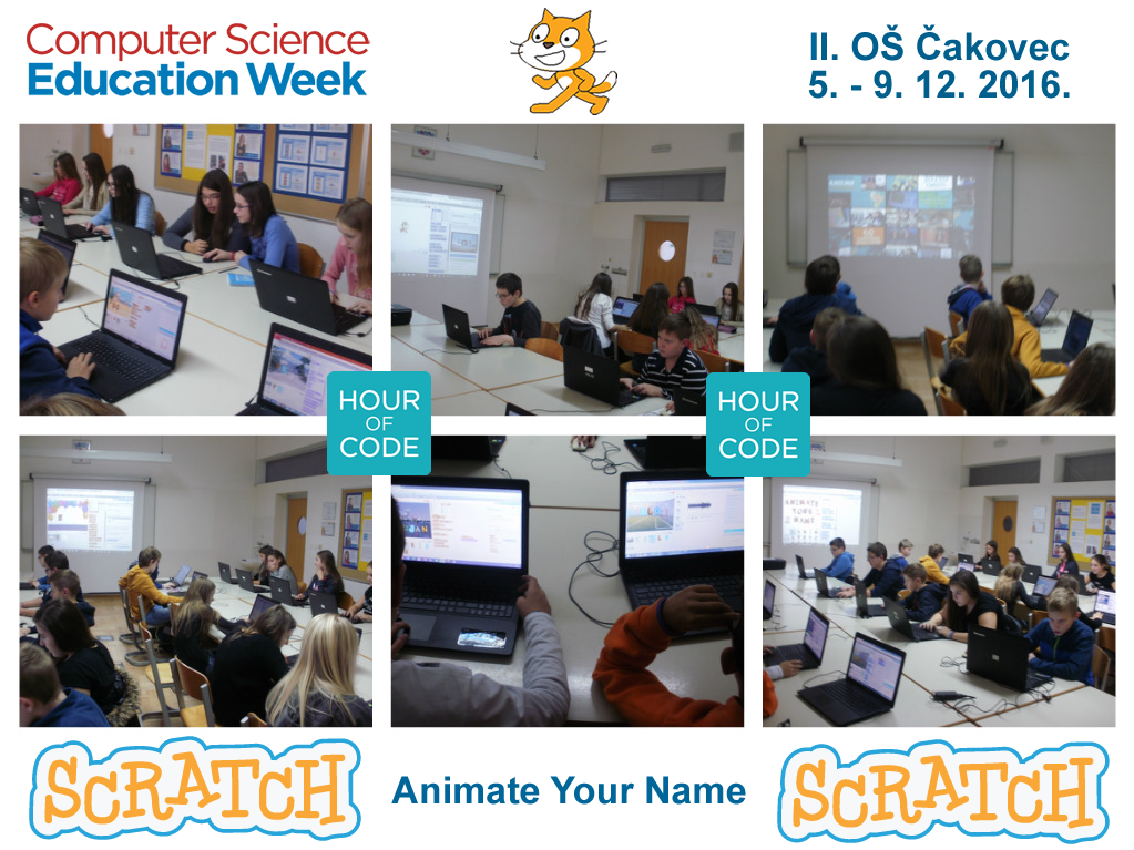 Hour of Code - Sat kodiranja - Scratch